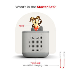 Sleep Timer and Sunrise Alarm on Toniebox 2 aid calmer mornings.