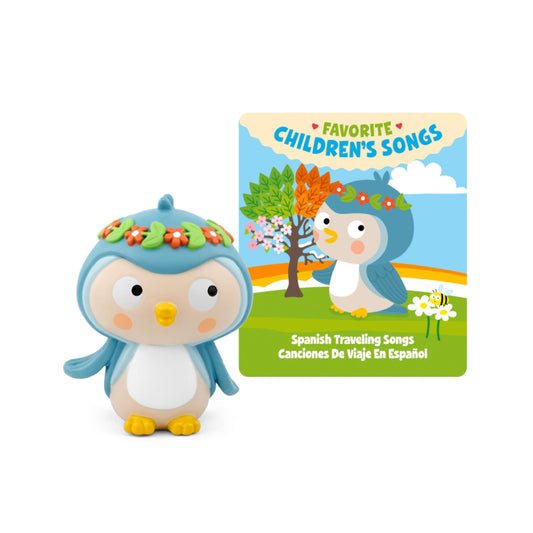 Tonies Spanish Traveling Songs figurine ready for language learning and play