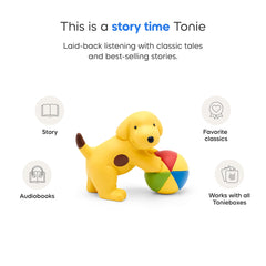 Tonies Spot tidies up moment playful way to explore organization.