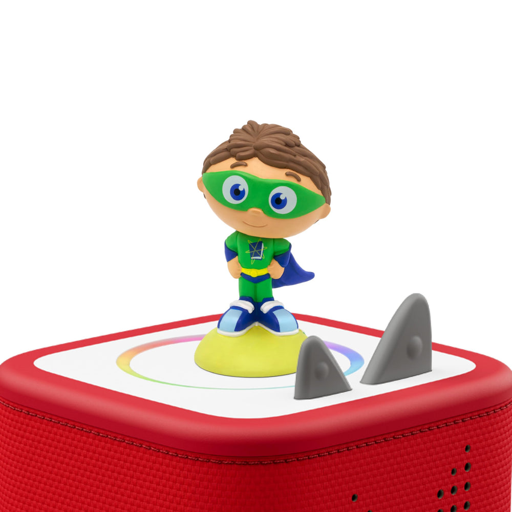 Tonies Super Why! Alpha Pig builds words scene promotes letter recognition.