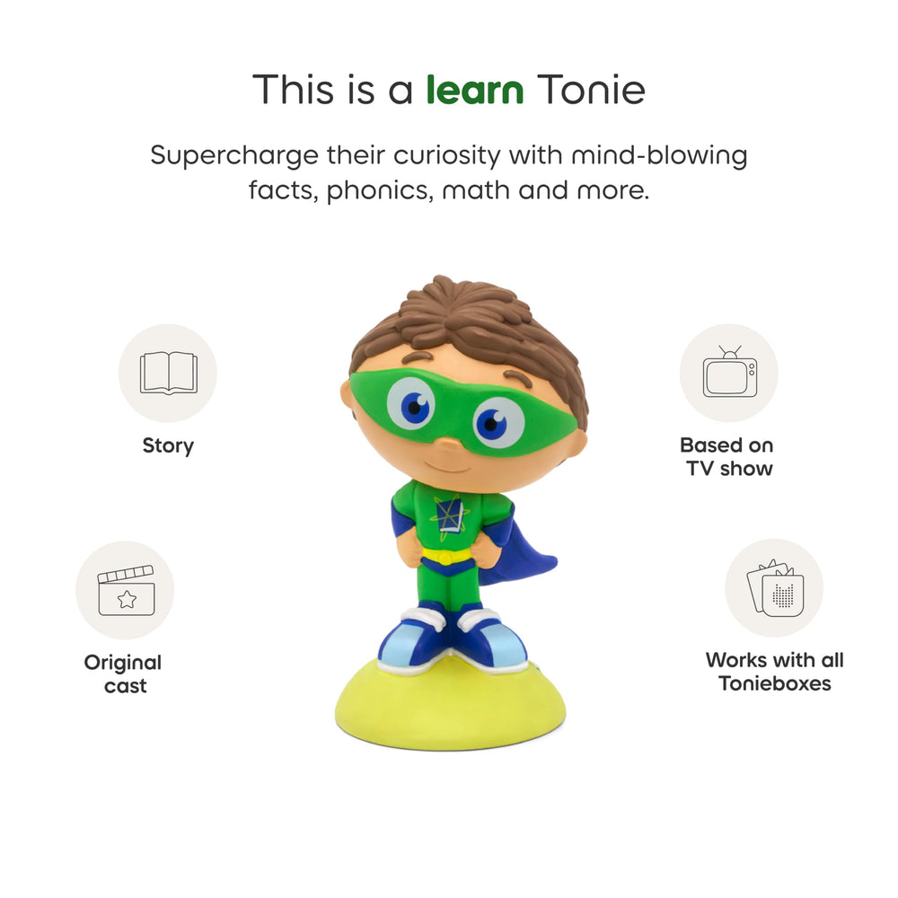 Tonies Super Why! book club adventure scene sparks imagination and problem solving.