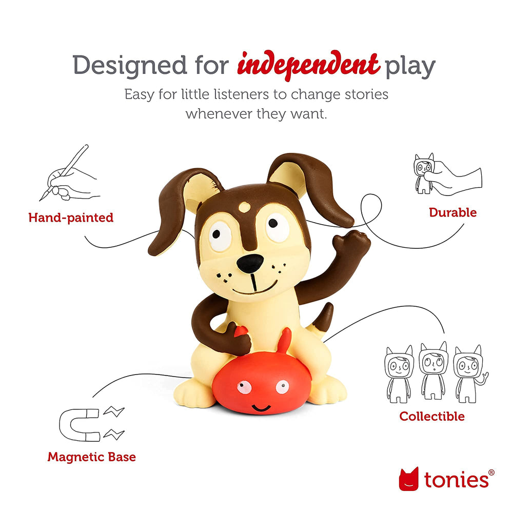 Tonies Toniebox Red charging station included in the starter set