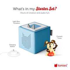 Side tap to change tracks on the Toniebox during family listening