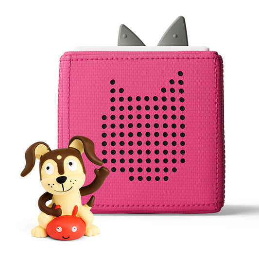 Tonies Toniebox Starter Set pink with Playtime Puppy for imaginative listening