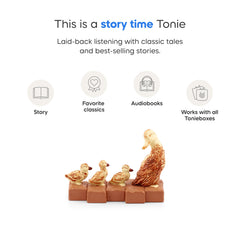 Tonies figurine on Toniebox for family story time adventures.