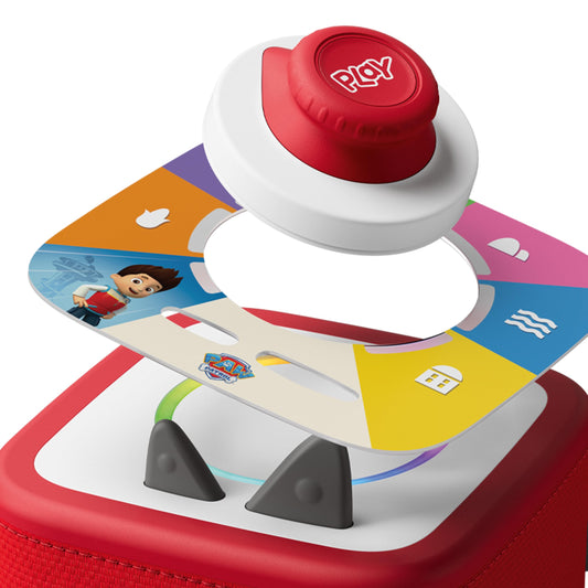 Tonies Tonieplay PAW Patrol game disc with 500 questions for family fun.