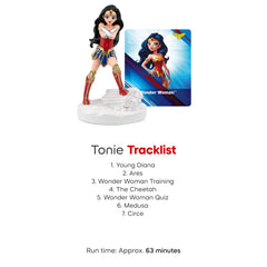 Tonies Wonder Woman set inspires courageous play during playtime.