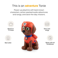 Tonies Zuma walrus rescue story visual with thrilling underwater adventure.