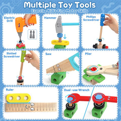 TONZE wrench: helps kids explore nuts and bolts through hands-on play