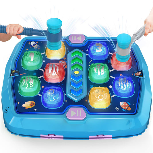 TooLion Whack Game Mole front view showing interactive pound toy for early learning.