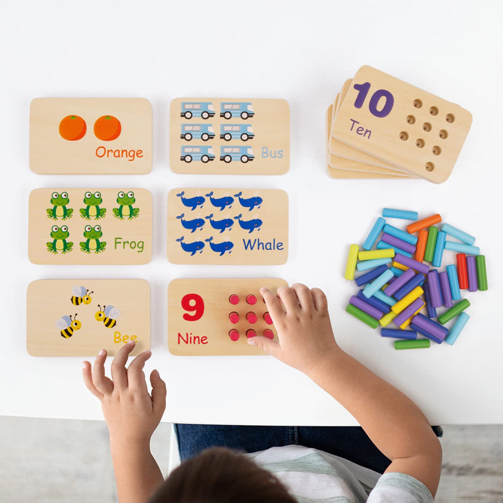 TOOKYLAND peg board classroom-ready setup for small-group math activities.