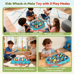 TooLion 2P whack-mole in action during play
