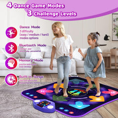 TooLion dance mat arrows glow to boost hand-eye coordination during play