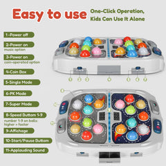 TooLion light-up targets provide visual feedback during play