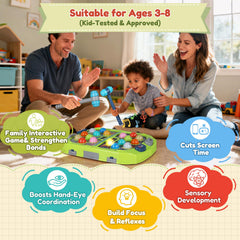TooLion target lights display helps kids track scores visually