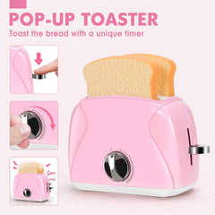 TooyBing pink blender toy for mixing pretend batter and smoothies.