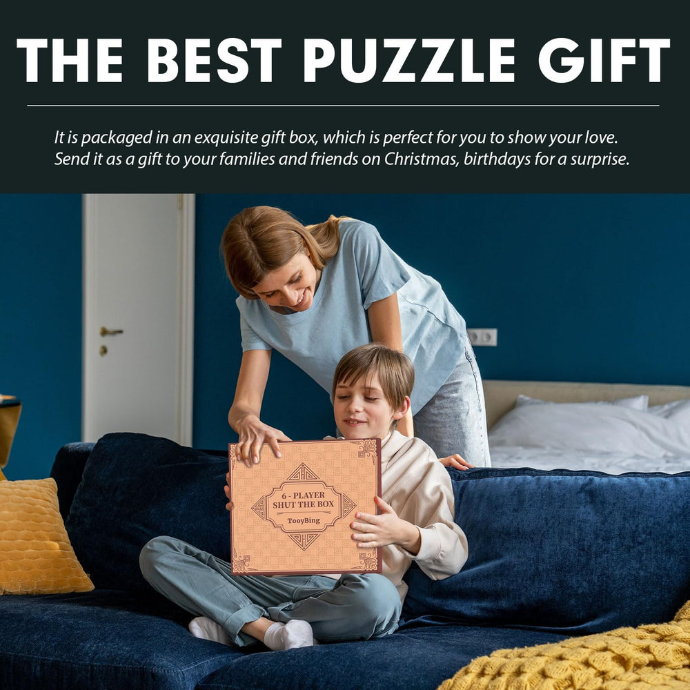 TooyBing Shut The Box family play scene showing inclusive multiplayer fun