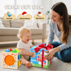 Tooysea cube stores all parts for easy tidying and travel