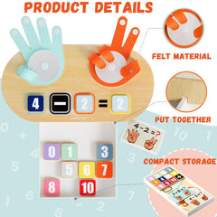 TOP BRIGHT child learning play session with vibrant blocks