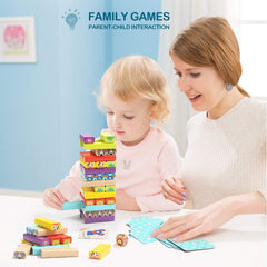 TOP BRIGHT color blocks and animal cards enhance color recognition and problem-solving during play