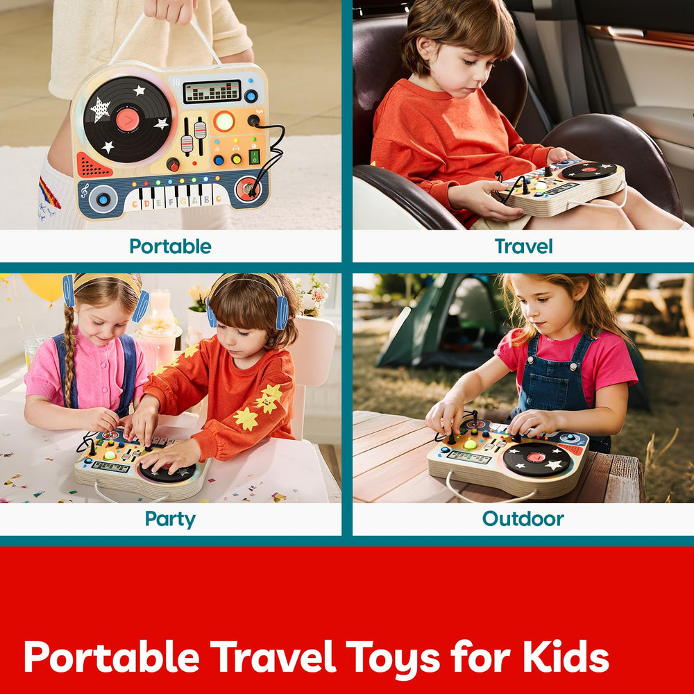 Top Bright DJ Scratch Disc and features boost auditory exploration and creative expression.