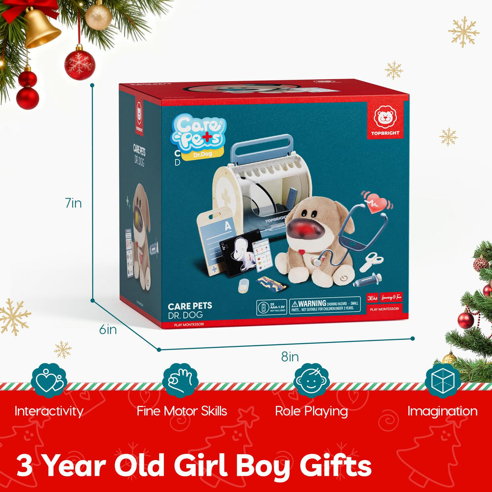 Top Bright Doctor Kit gift packaging makes a ready gift option