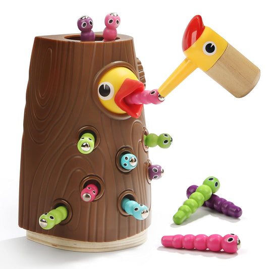 Top Bright Montessori bird feeding game boosts toddler fine motor skills.