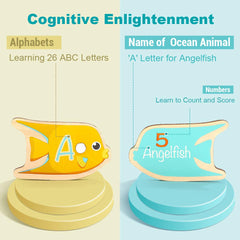 Top Bright ocean animals theme sparks pretend play and early vocabulary.