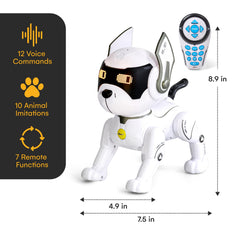 Top Race Robot Dog in adventure mode promoting active, imaginative play.