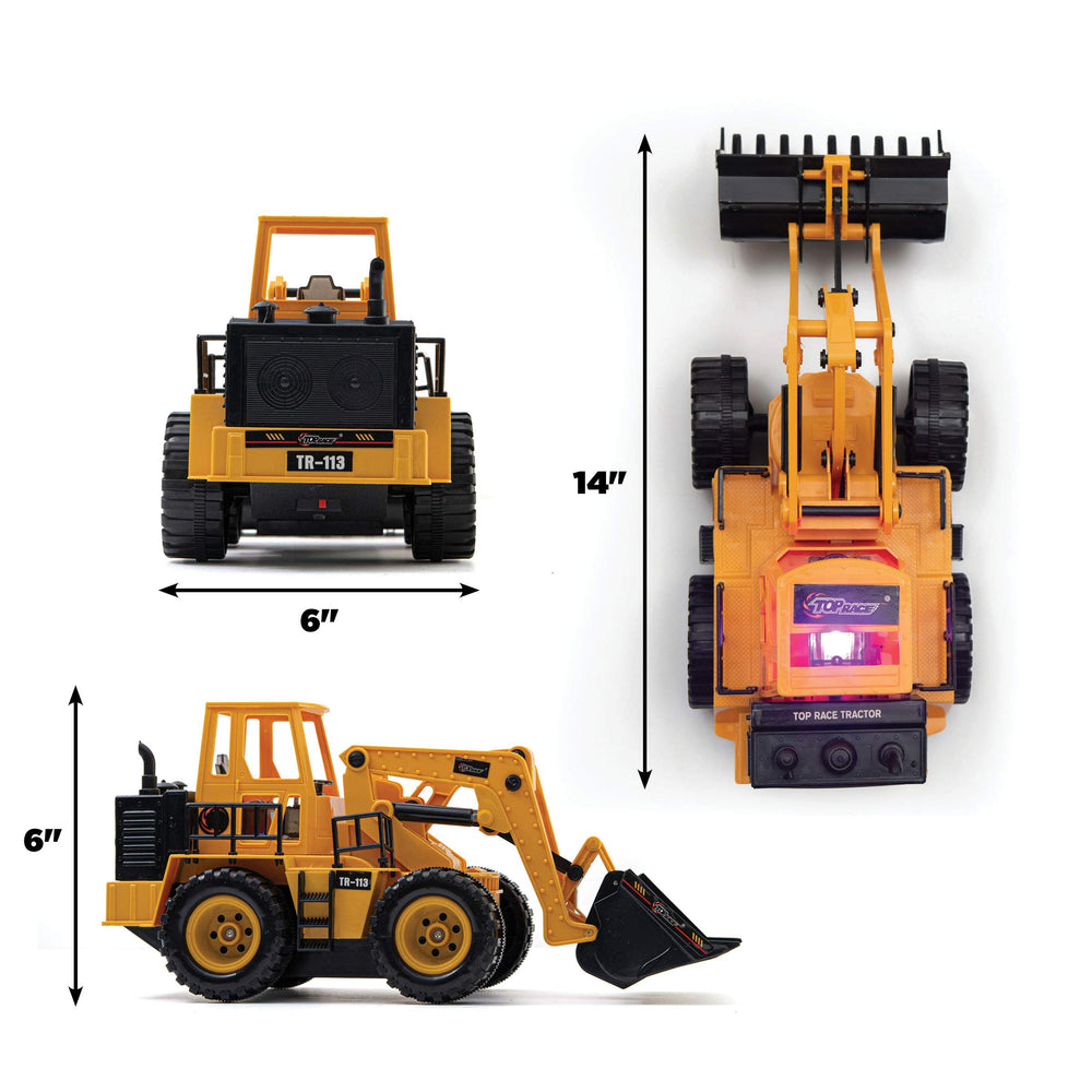 Top Race TR-113-indoors-outdoors image shows adaptable use on carpets and pavement alike.