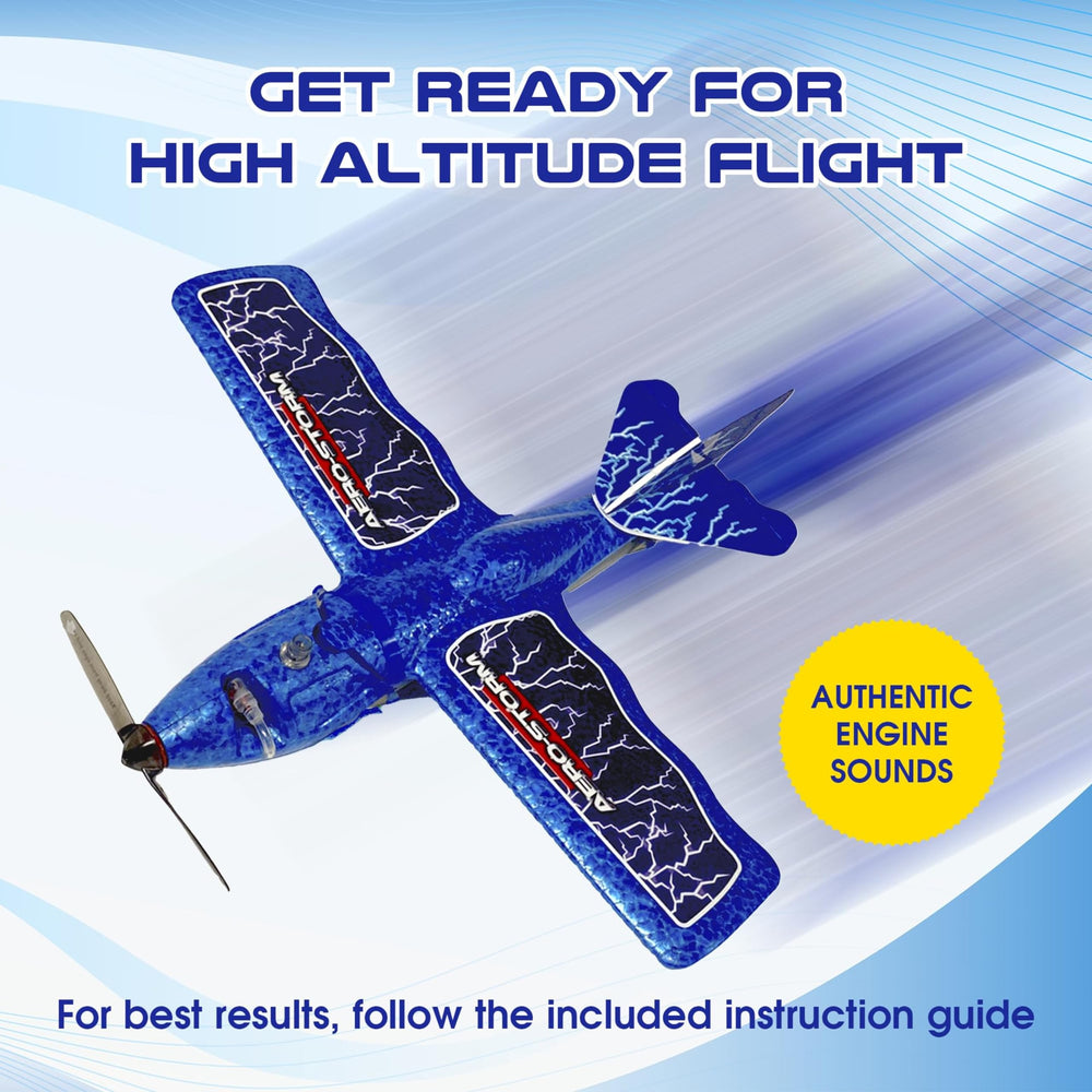 Top Secret Toys Aero Storm in-flight action inspires open-space play.