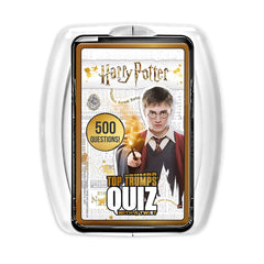 Top Trumps Harry Potter quiz cards focusing on spells for family learning and fun