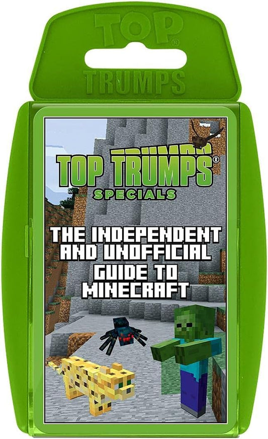 Top Trumps Minecraft card game pack for family fun and quick strategic rounds.
