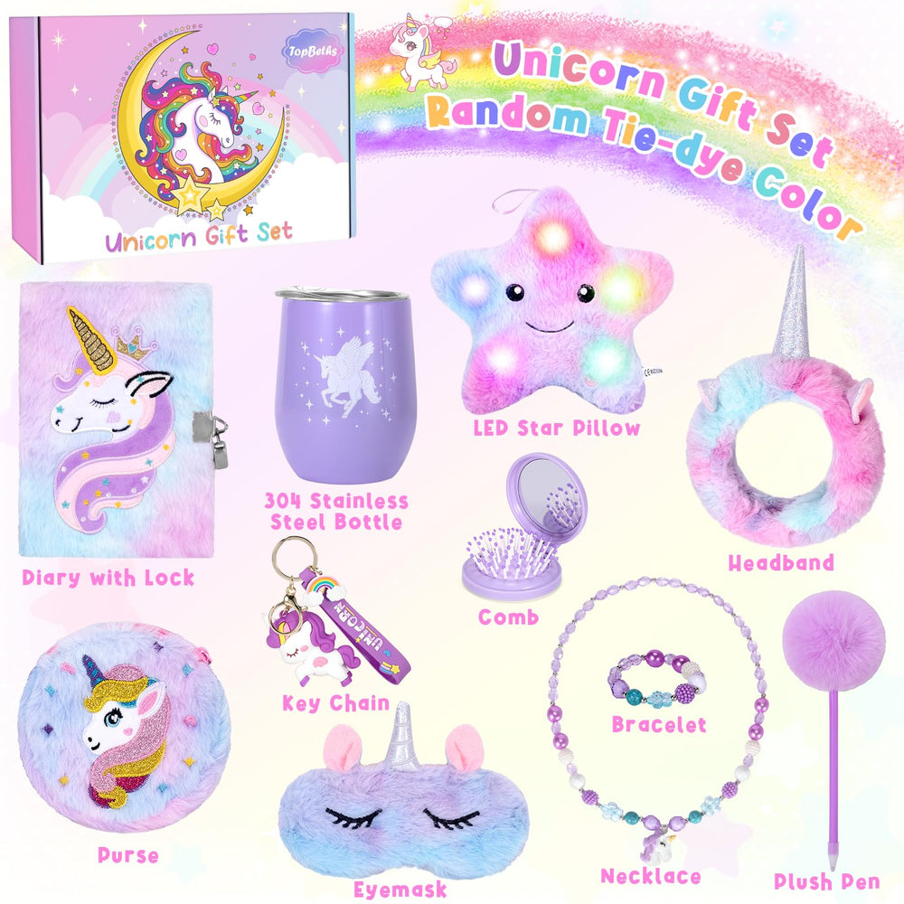 TopBeths lockable unicorn diary for private thoughts and keepsakes