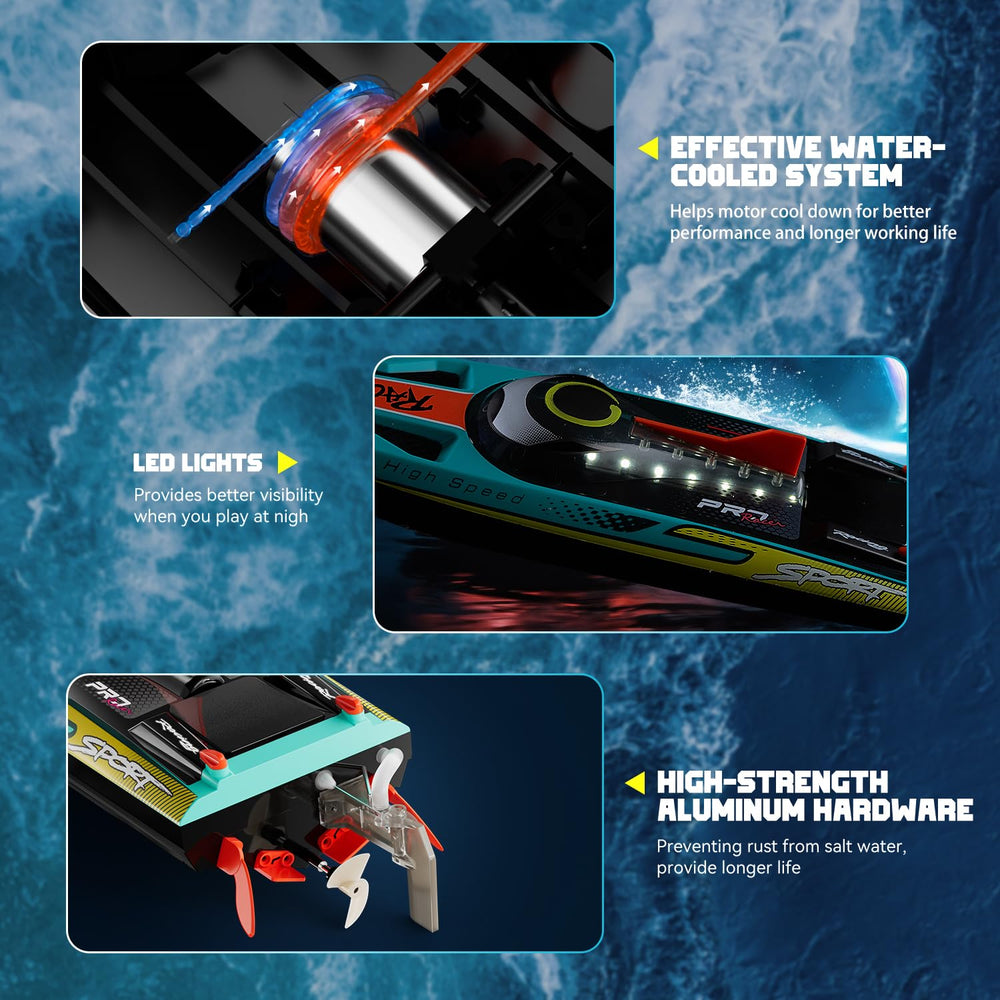 TOPCHOIC saltwater-ready construction resists corrosion for longer use.