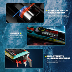 TOPCHOIC saltwater-ready construction resists corrosion for longer use.