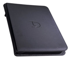 TopDeck binder open showing nine pockets for organized card storage.