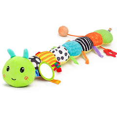 Topsochir car-seat toy clip adds portable entertainment and travel security.