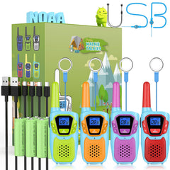 Topsung M920 family bonding walkie-talkie enabling simple group chats during outdoor adventures