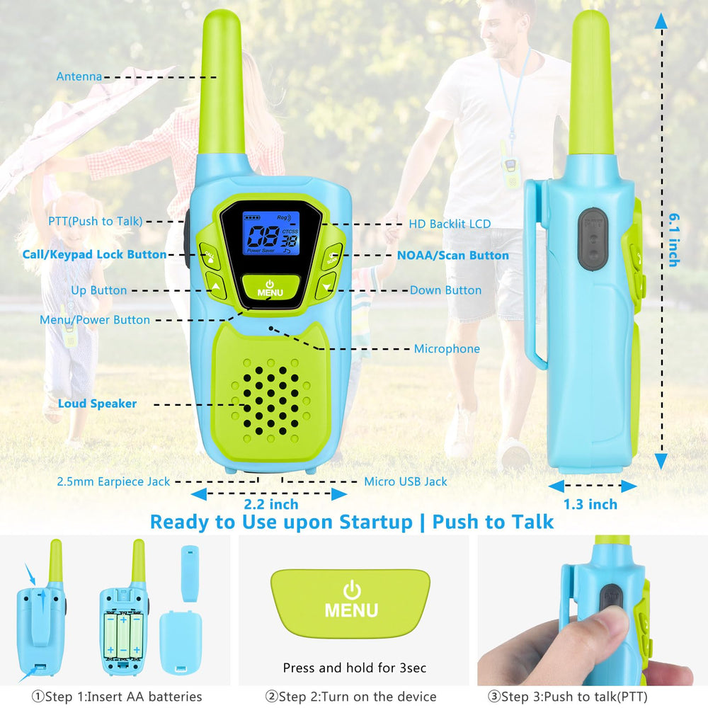 Topsung walkie talkies kids using, ideal for outdoor play and reliable team coordination.