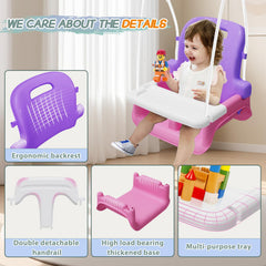 TOREVSIOR foldable frame enables easy storage after playtime.