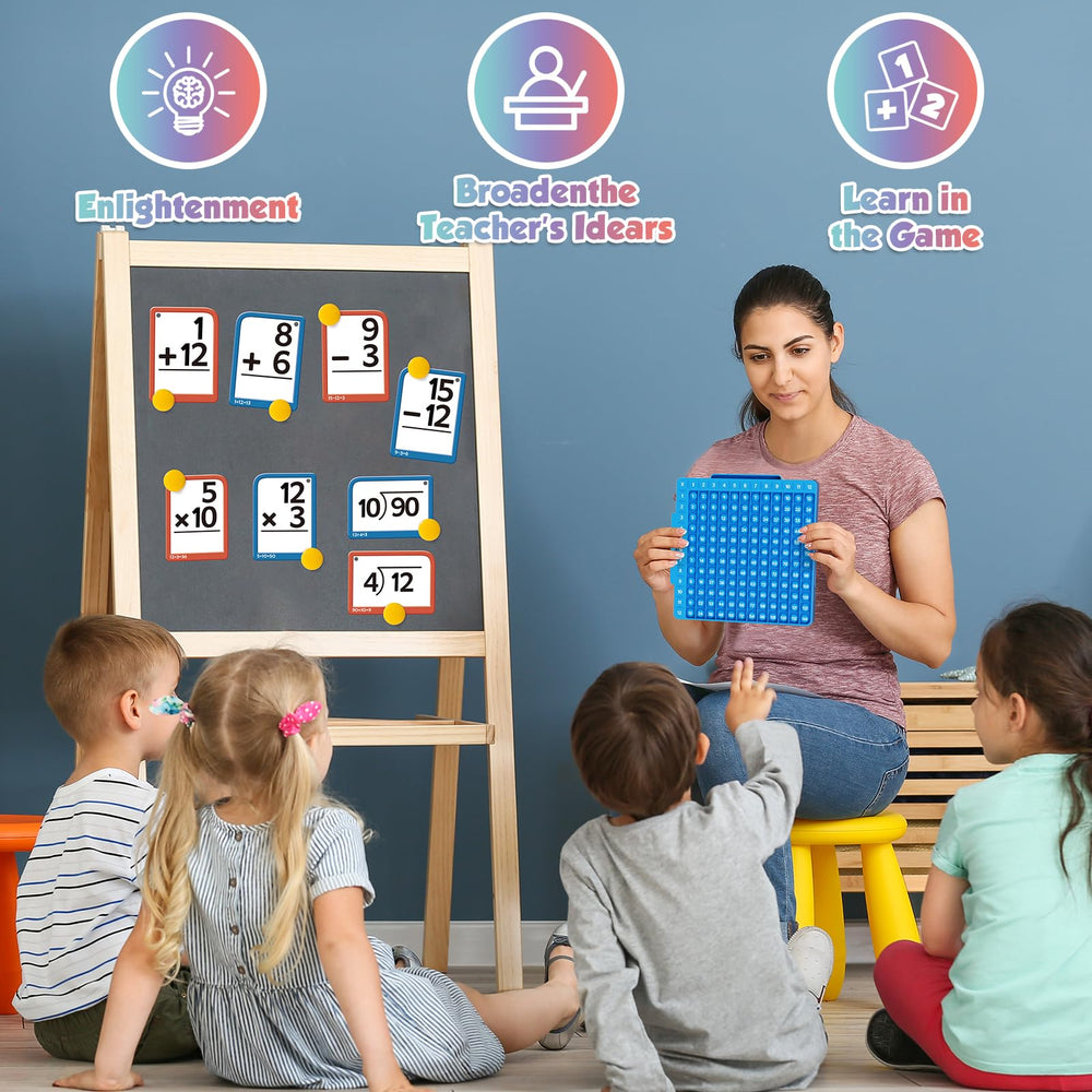 Torlam color-coded flash cards help sorting by type.