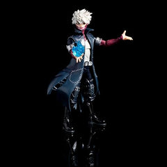 Total Anime Dabi with swappable faceplates for customizable expressions and scenes.