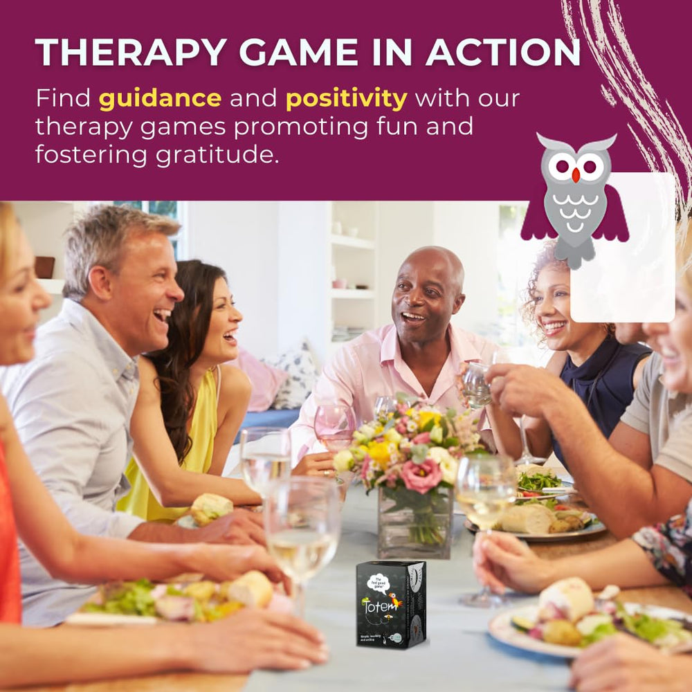 Totem counseling group card set arranged for supportive group therapy.