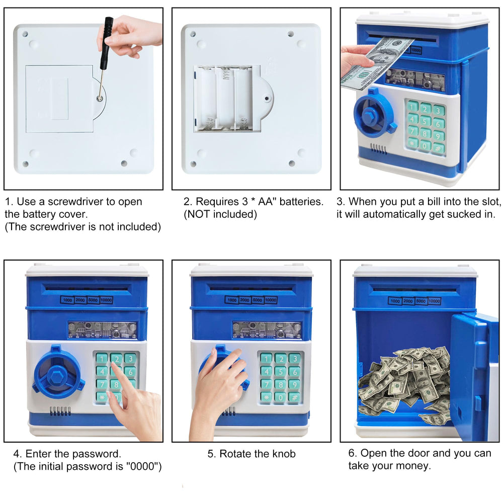 Totola Piggy Bank safe, eco-friendly material and durable build