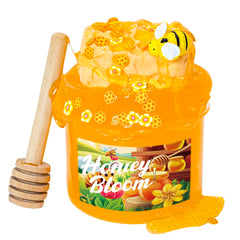 Tototang DIY clay honey slime with 7oz jar and jelly texture for satisfying tactile play.