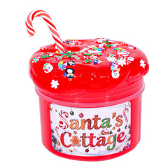 Tototang slime faux-christmas-stocking image shows festive prop with charming texture in boxes.