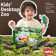 Totsmile alligator figurine creates engaging wildlife play scenarios.