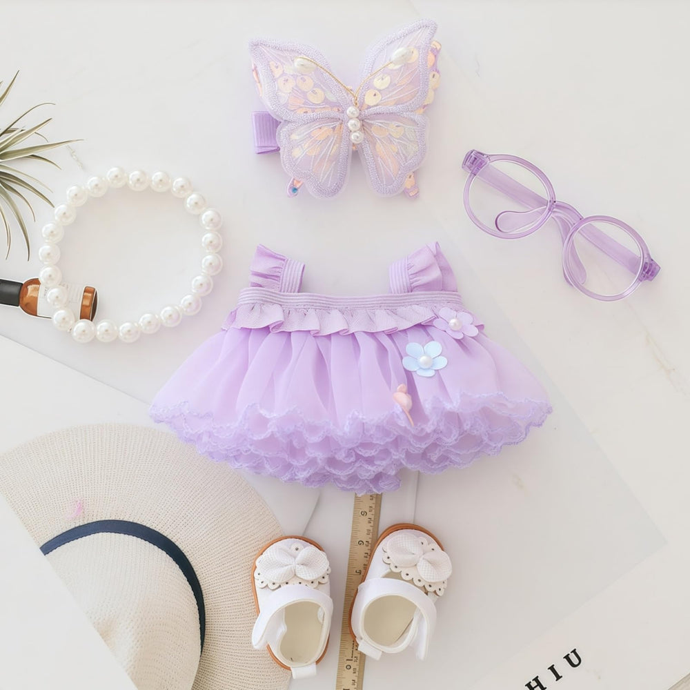 TOU-BEGUIN butterfly hairpin adds kawaii style to your Lu Bubu.
