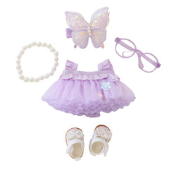 TOU-BEGUIN complete 17cm doll outfit offering stylish versatility.